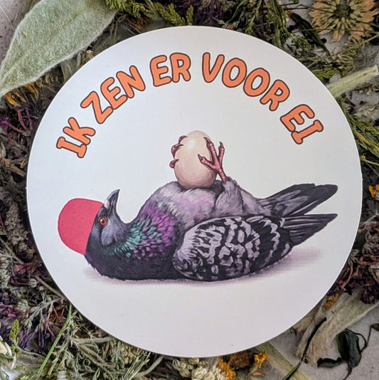 Ik zen er voor ei