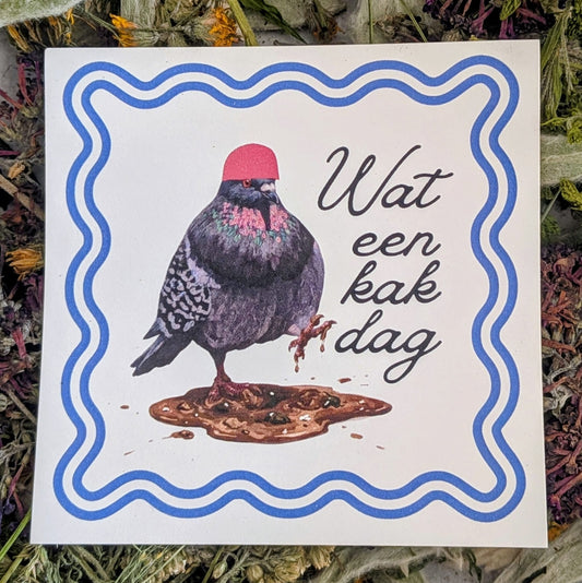 Wat een kakdag